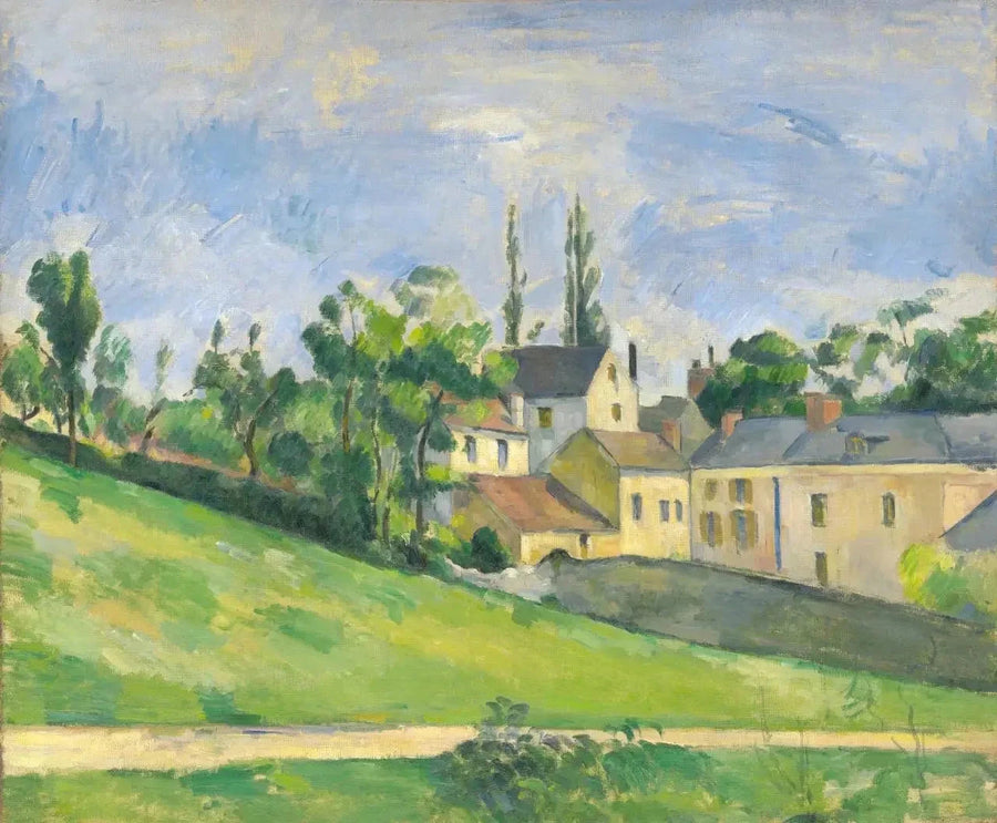 Der aufsteigende Weg - Paul Cézanne