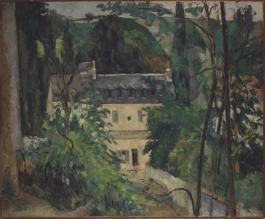 Landschaft, Umgebung von Pontoise - Paul Cézanne
