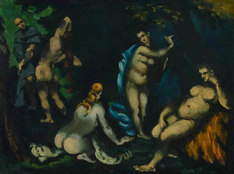 Die Versuchung des heiligen Antonius - Paul Cézanne