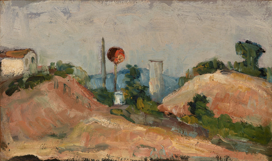 Der Graben - Paul Cézanne