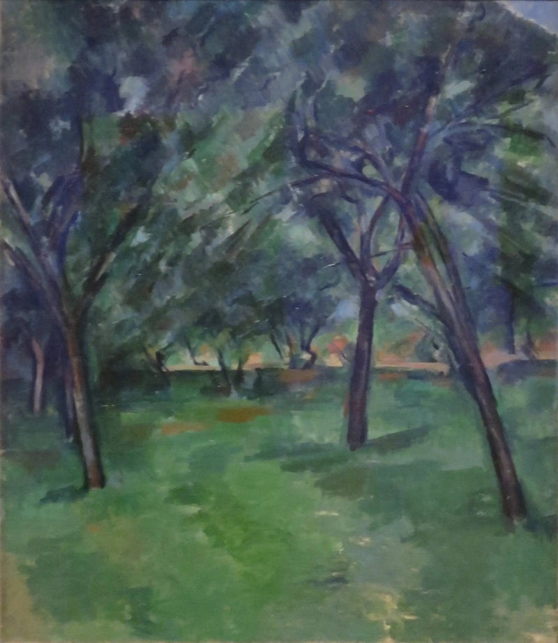 Ein Gehöft - Paul Cézanne