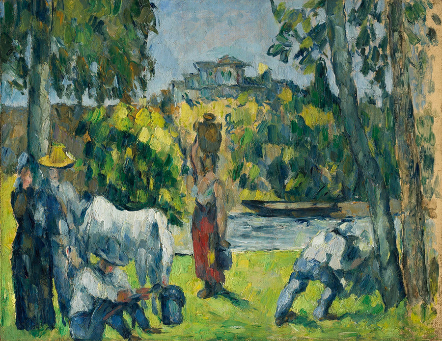Das Leben auf dem Feld - Paul Cézanne