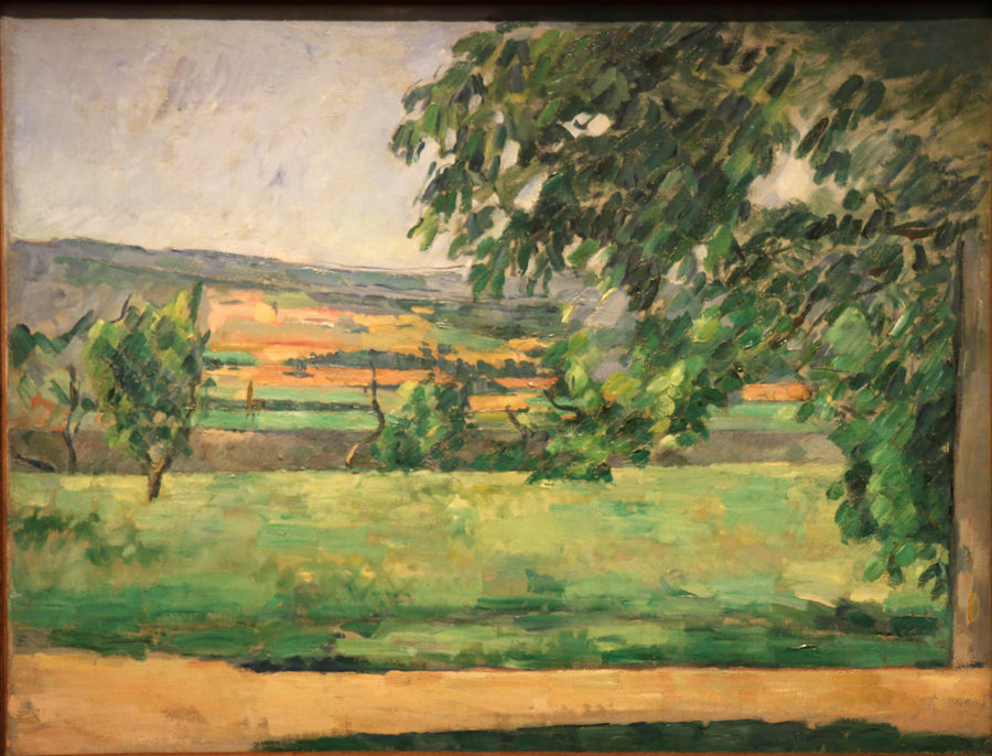 Blick vom Jas de Bouffan - Paul Cézanne
