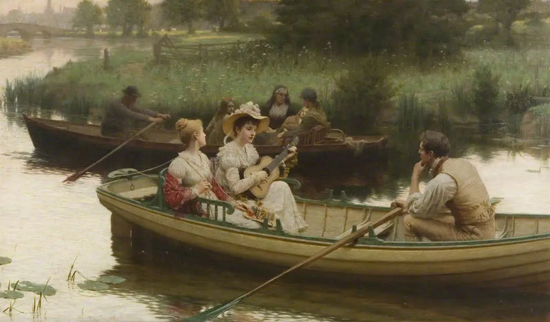 Kummer und Lied - Edmund Blair Leighton