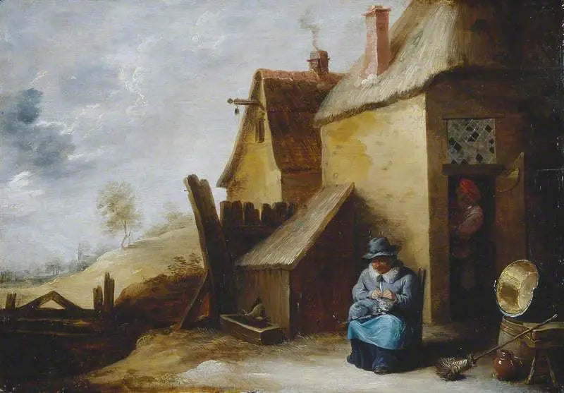 Chalet in einer Landschaft - David Teniers der Jüngere