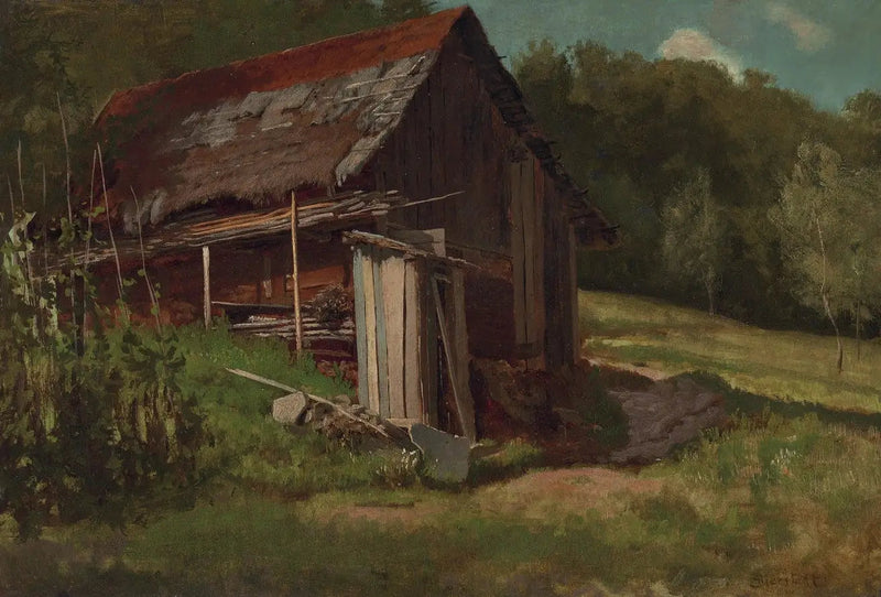 Schweizer Berghütte - Albert Bierstadt