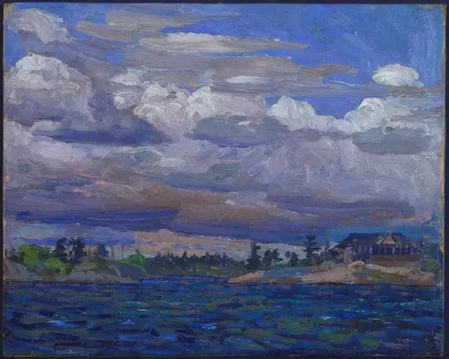 Chalet am Felsenfluss - Tom Thomson