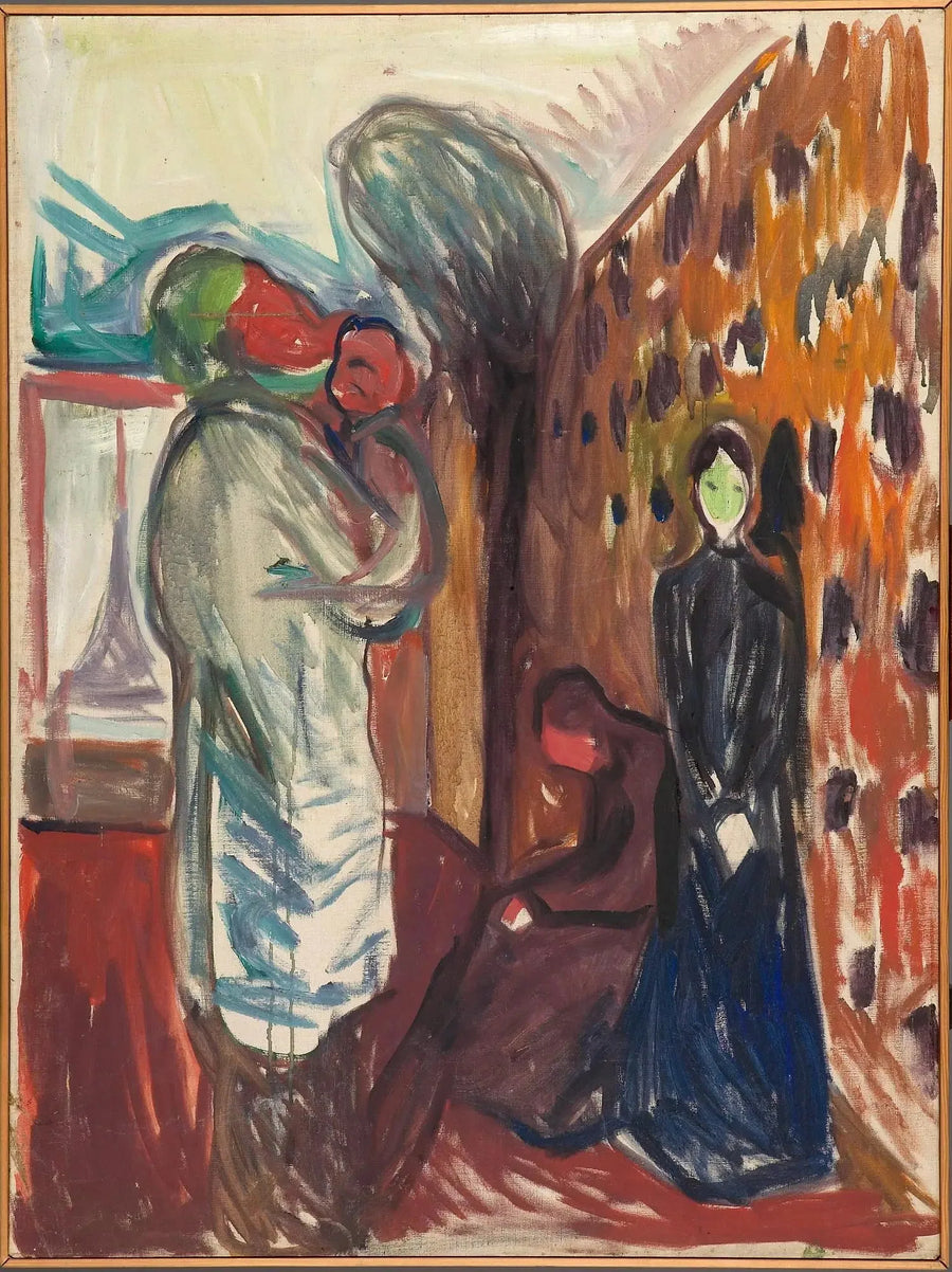 Leichenschauzimmer - Edvard Munch