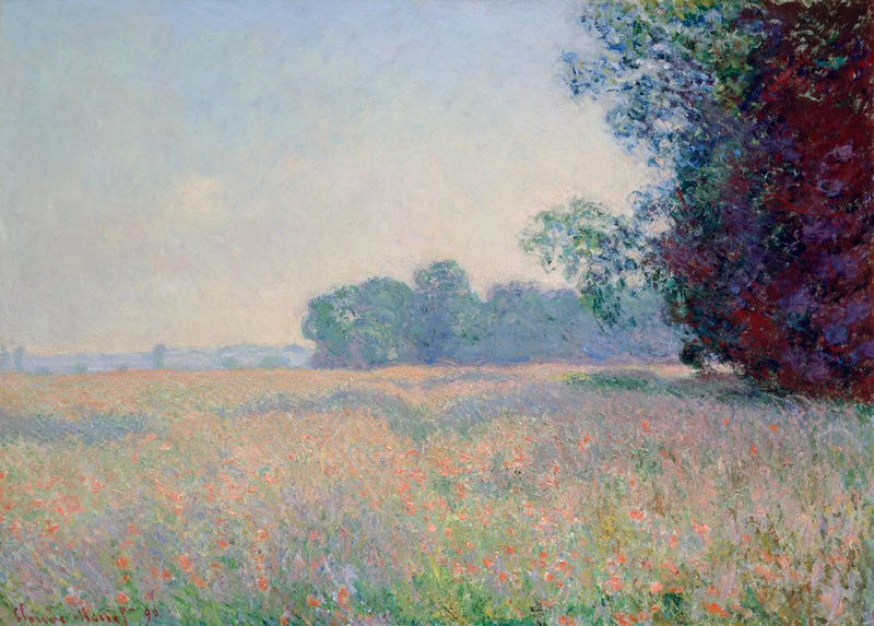 Haferfeld W1260 - Claude Monet