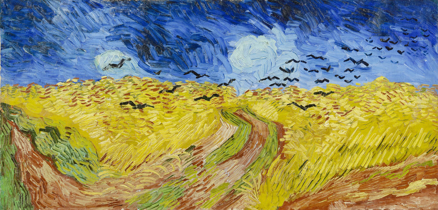 Weizenfeld mit Krähen - Vincent van Gogh