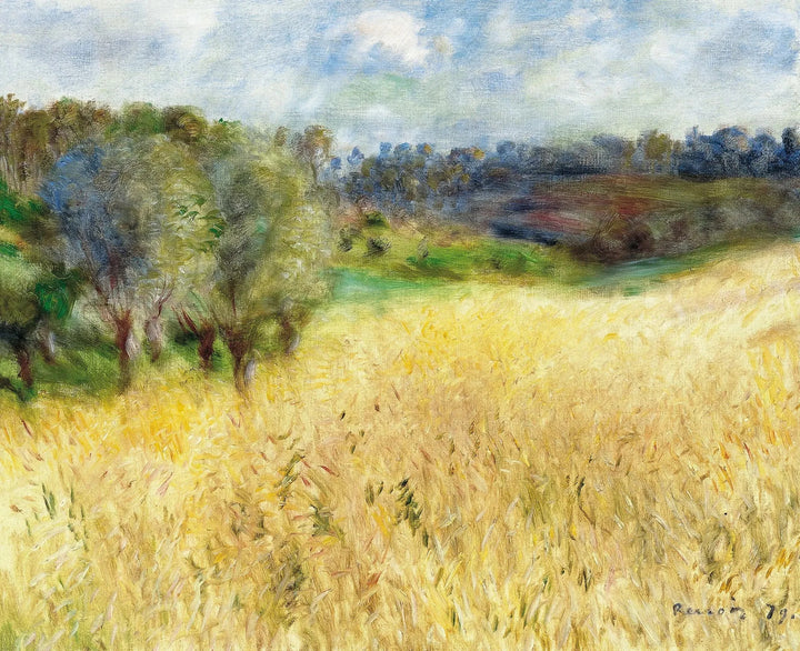Weizenfeld, 1879 - Pierre-Auguste Renoir