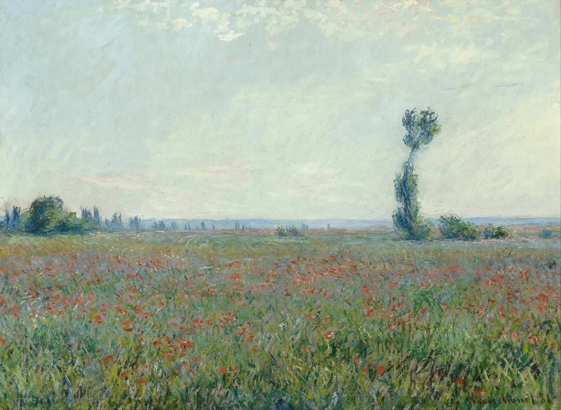 Mohnfeld W677 - Claude Monet