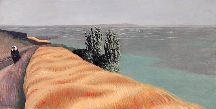 Weizenfeld, Locquirec - Félix Vallotton