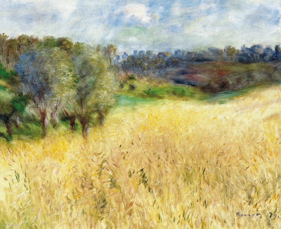 Weizenfeld - Pierre-Auguste Renoir