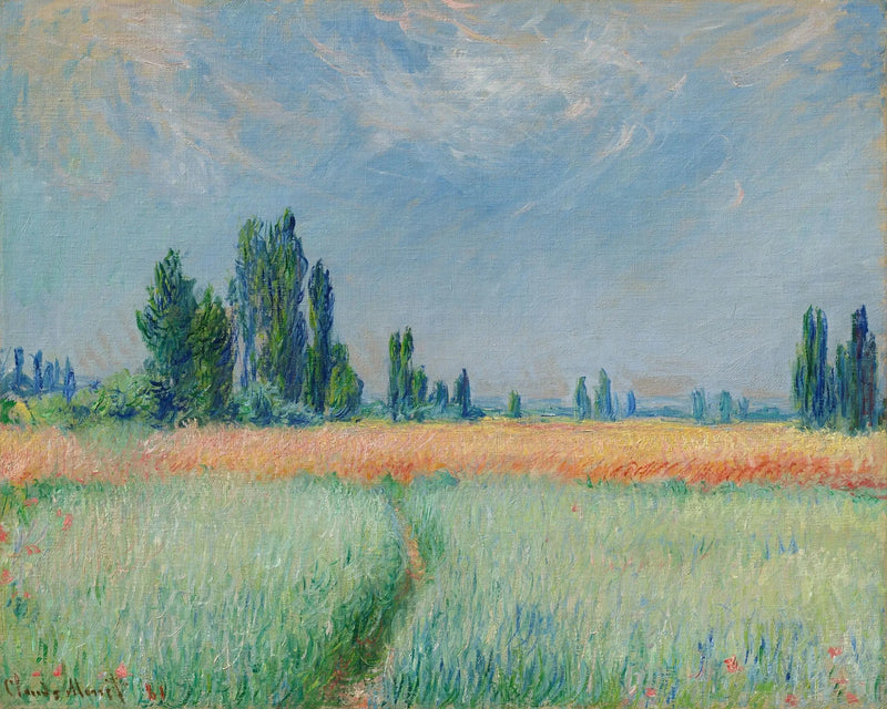 Weizenfeld W676 - Claude Monet