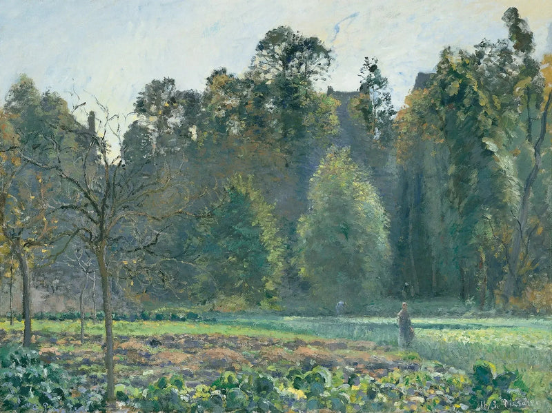 Kohlfeld, Pontoise - Camille Pissarro