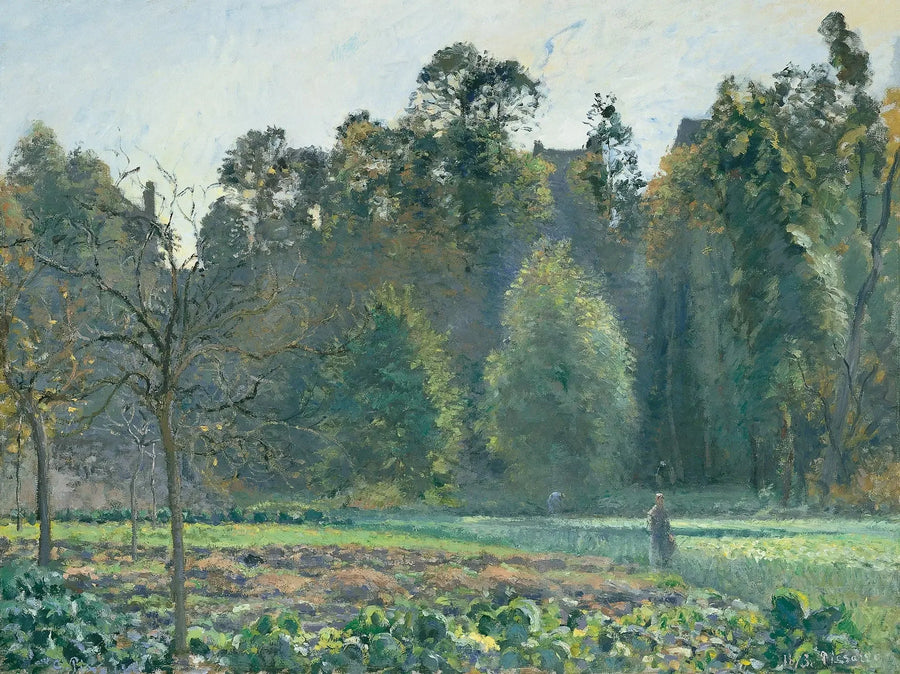 Kohlfeld, Pontoise - Camille Pissarro