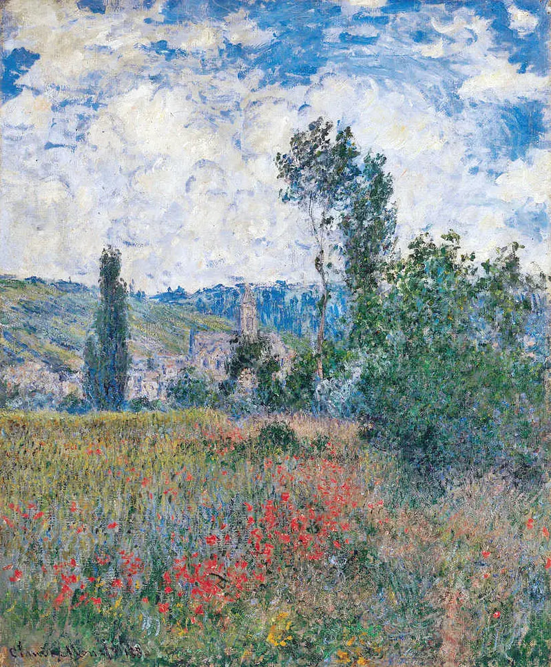 Mohnfeld - Claude Monet
