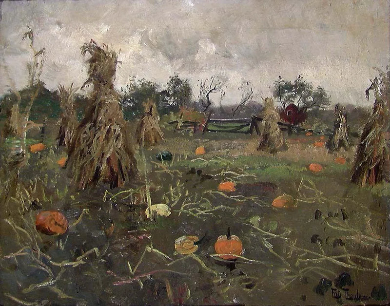 Melonenfeld in der Nähe von Pittsburgh, USA – Frits Thaulow