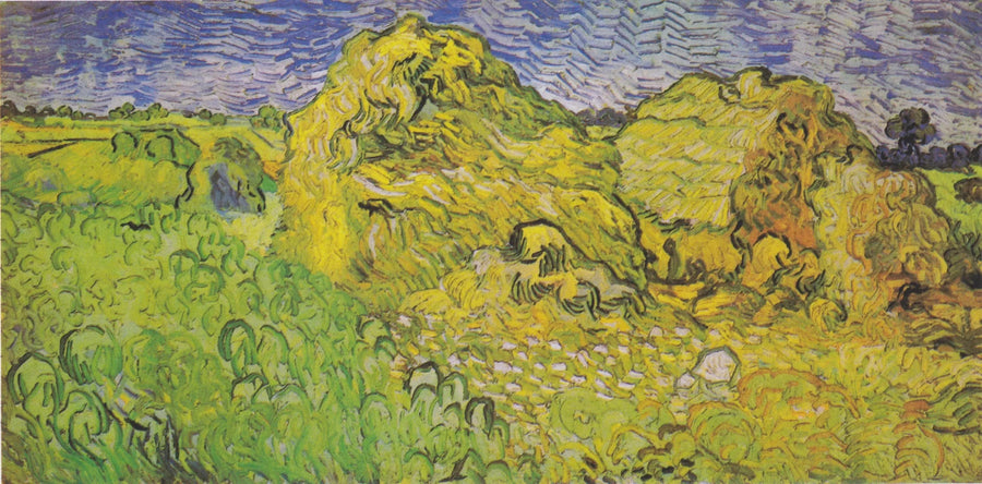 Feld mit Getreidegarben - Vincent van Gogh