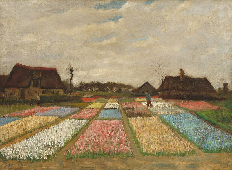 Blumenfelder in Holland - Vincent van Gogh