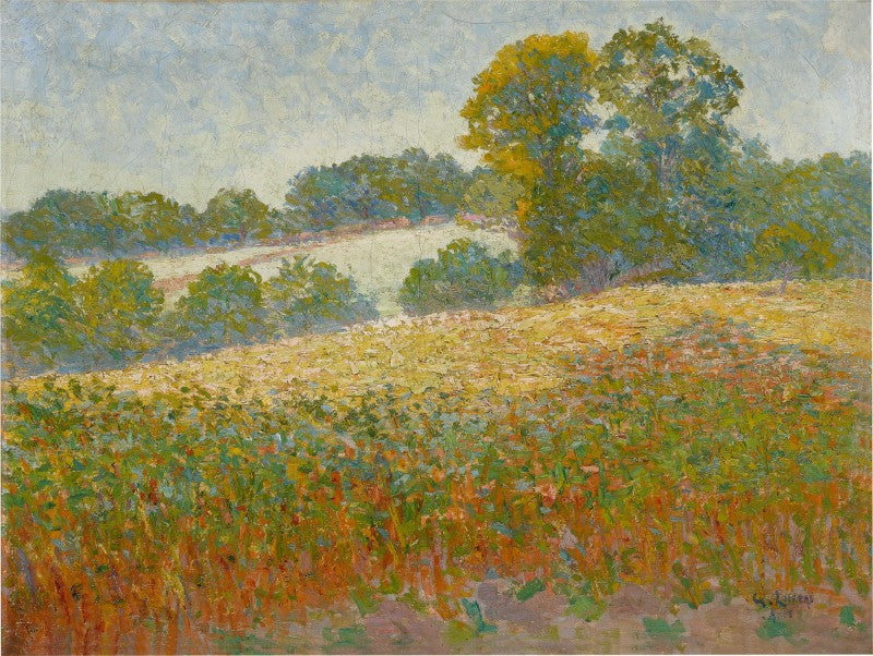Champs de fleurs - Gustave Loiseau - Alpha Reproduction