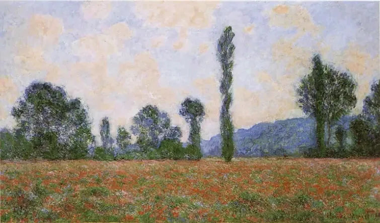Papillenfelder - Claude Monet