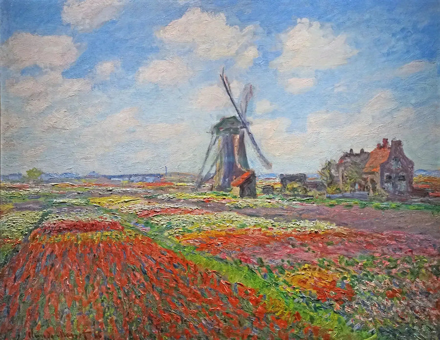 Tulpenfelder in Holland - Claude Monet