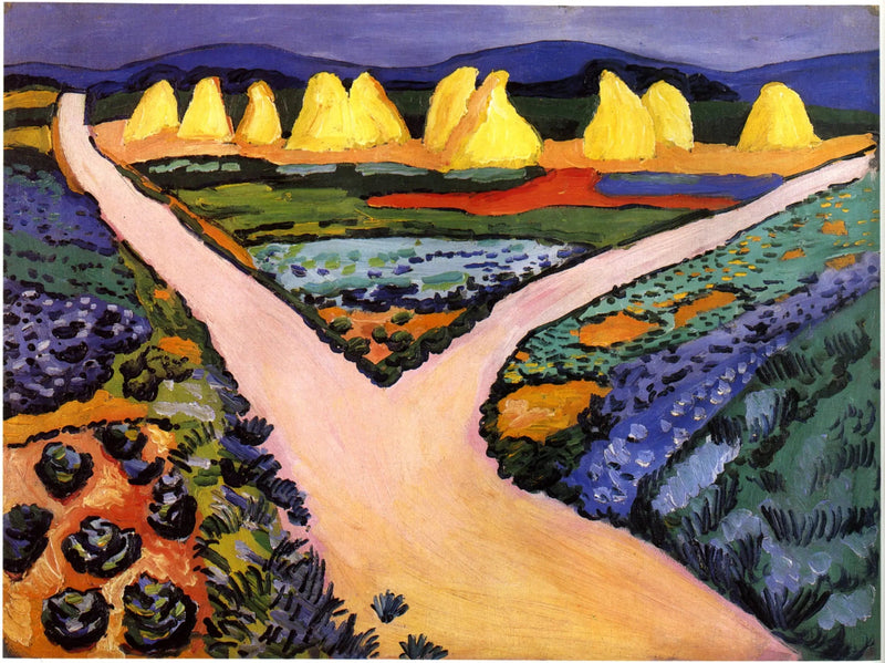 Gemüsefelder - August Macke
