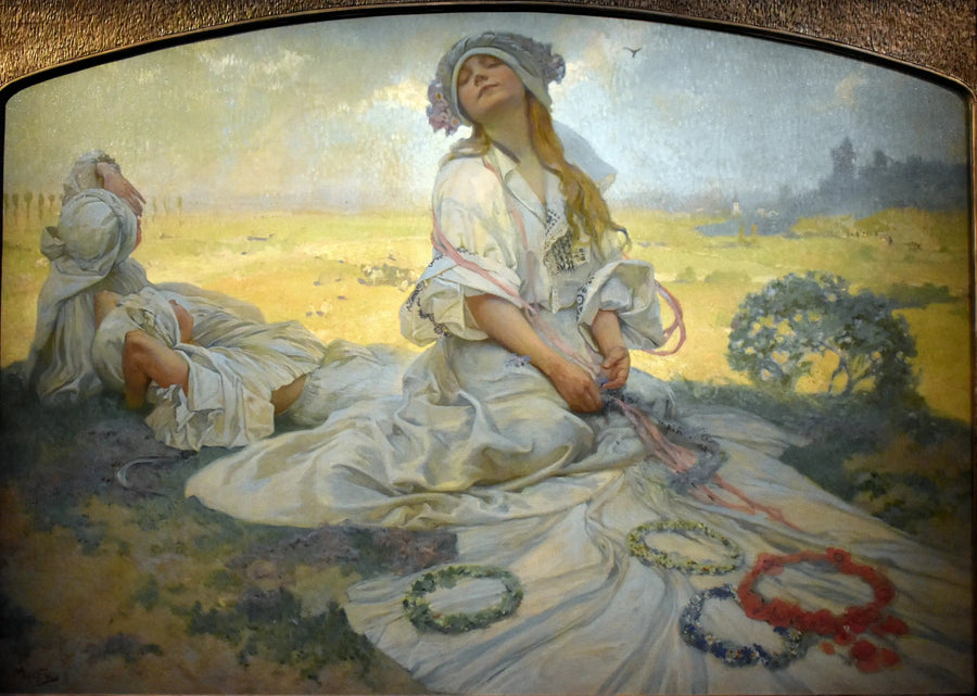 Gesang der Boheme - Alphonse Mucha