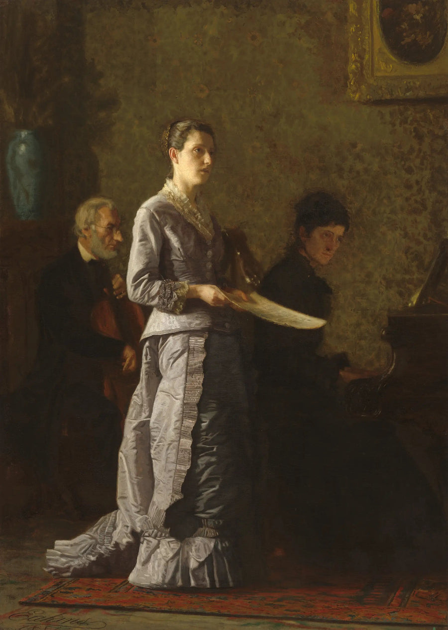 Ein pathetisches Lied singen - Thomas Eakins