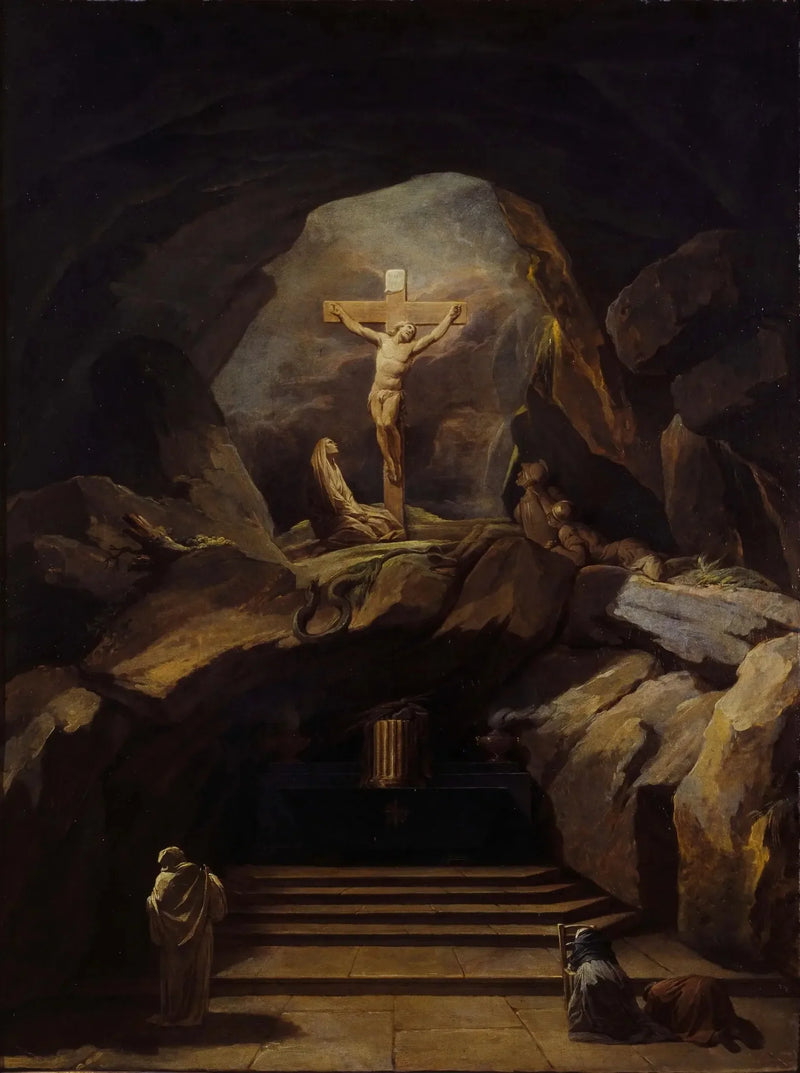 Kapelle des Kalvariums der Kirche Saint-Roch - Nicolas-Bernard Lépicé