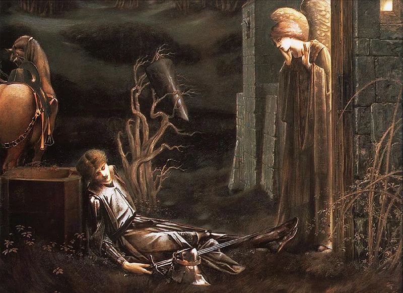 Kapelle Lancelot des Heiligen Grals - Edward Burne-Jones