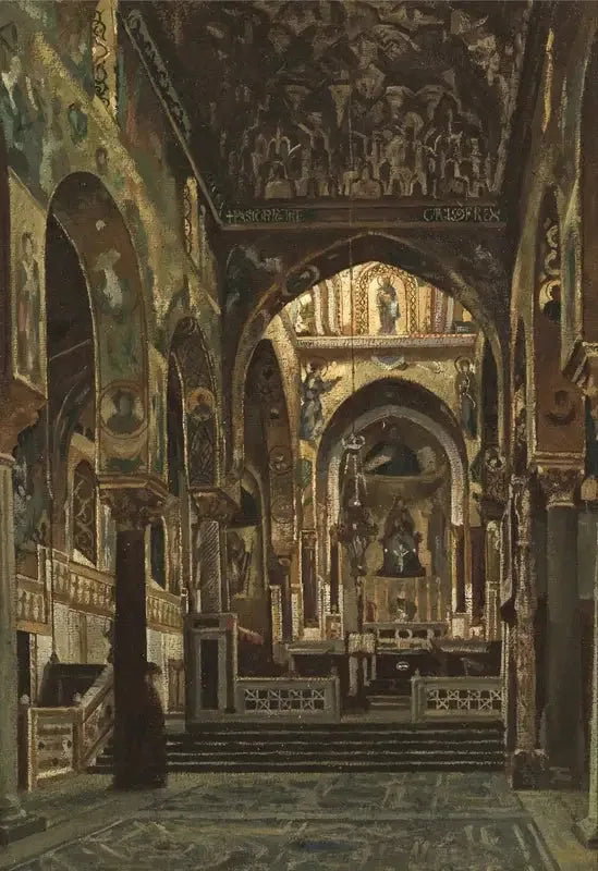 Palastkapelle, Palermo - Frederic Leighton