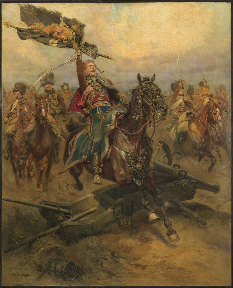 Kavallerie-Staffel - Édouard Detaille