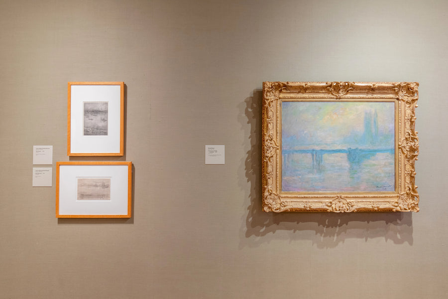 Charing Cross Bridge, Nebel - Claude Monet