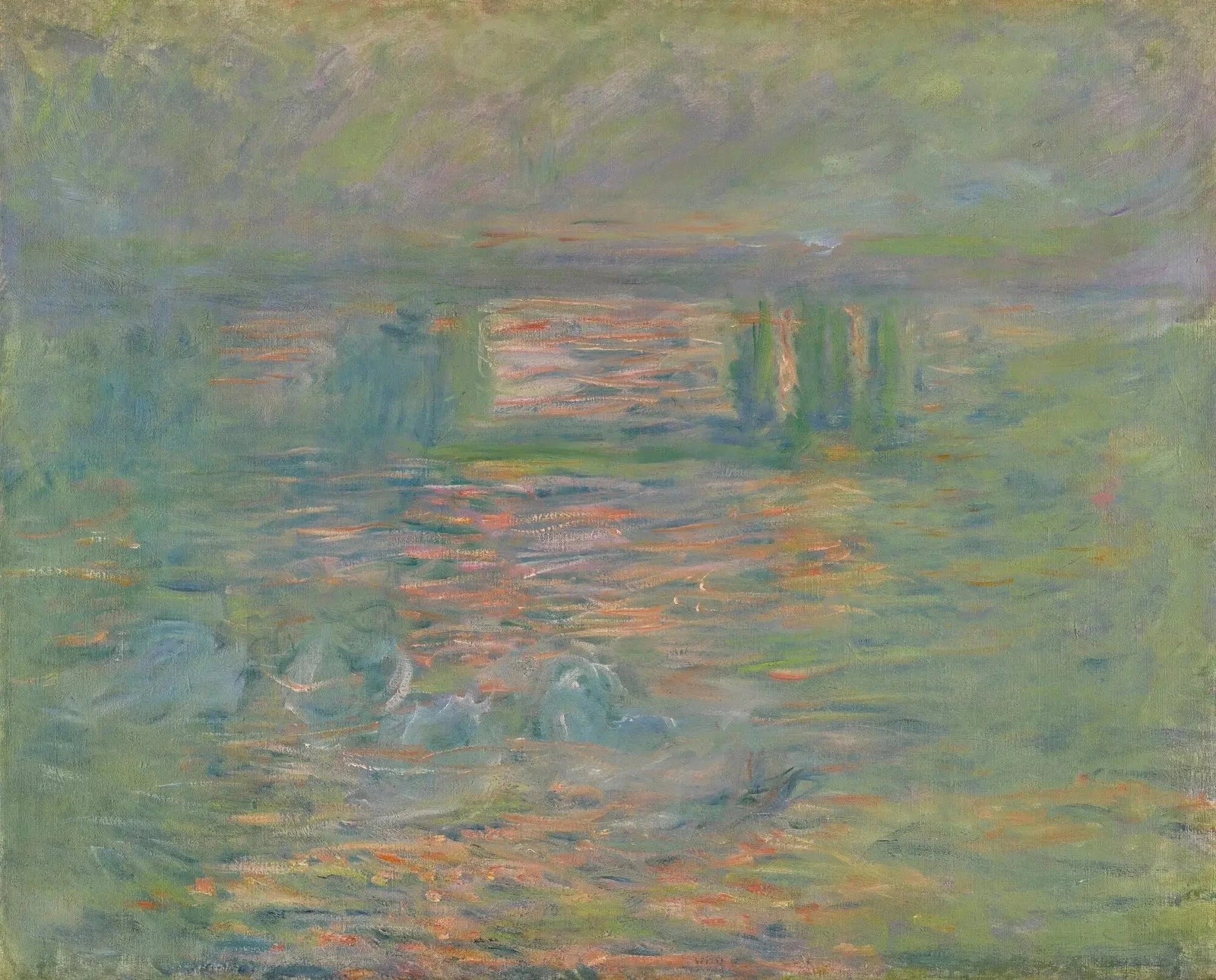Charing Cross Bridge, W1550 - Claude Monet