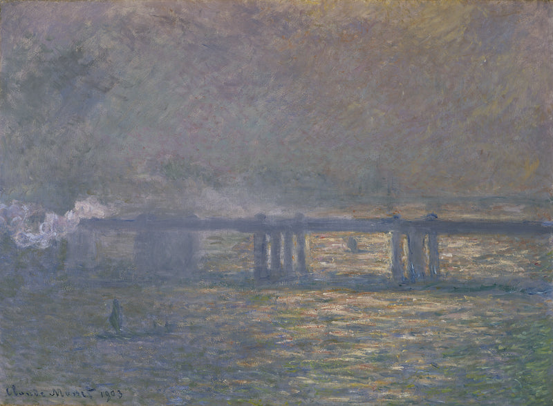 Pont de Charing - Claude Monet