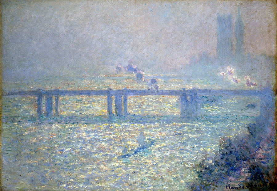 Die Charing Cross Brücke - Claude Monet