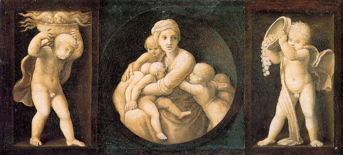 Wohltätigkeit, 1507 - Raphaël Predella Baglioni
