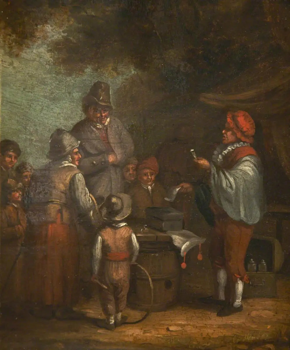 Charlatan - David Teniers le Jeune image 1 reproduction de peinture à l’huile