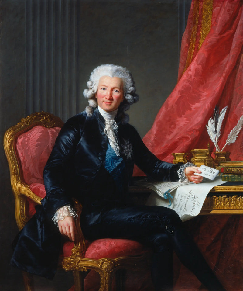 Charles-Alexandre de Calonne (1734-1802) - Elisabeth Vigeé Le Brun