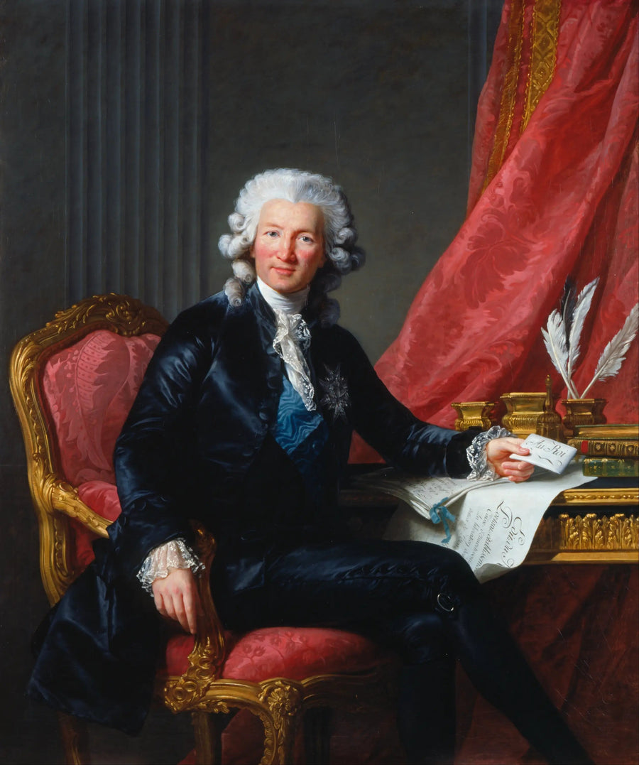 Charles-Alexandre de Calonne (1734-1802) - Elisabeth Vigeé Le Brun
