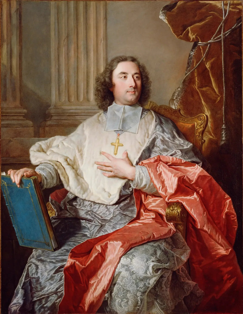 Charles de Saint-Albin (1698-1764), Erzbischof von Cambrai - Hyacinthe Rigaud