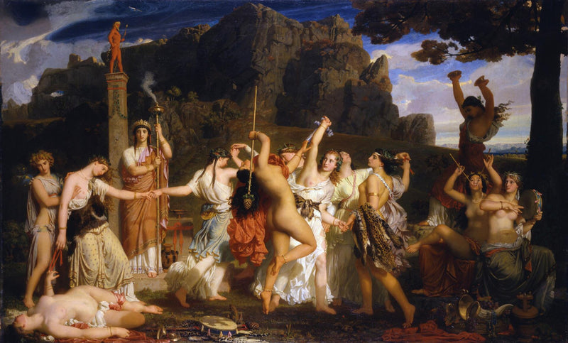 La Danse des bacchantes - Charles Gleyre