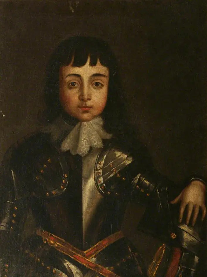 Charles II (1630–1685), Kind (Version eines Details eines Gruppenporträts) - Antoine van Dyck