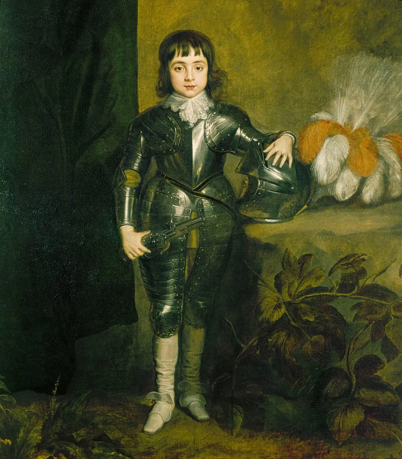 Charles II als er Prinz von Wales war (1630-1685) - Antoine van Dyck