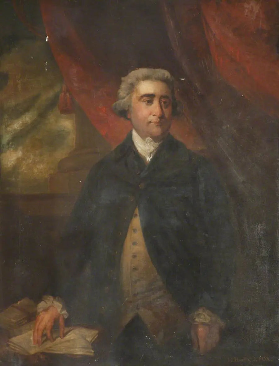 Charles James Fox (1749–1806), Abgeordneter, Staatssekretär (1782) - Joshua Reynolds