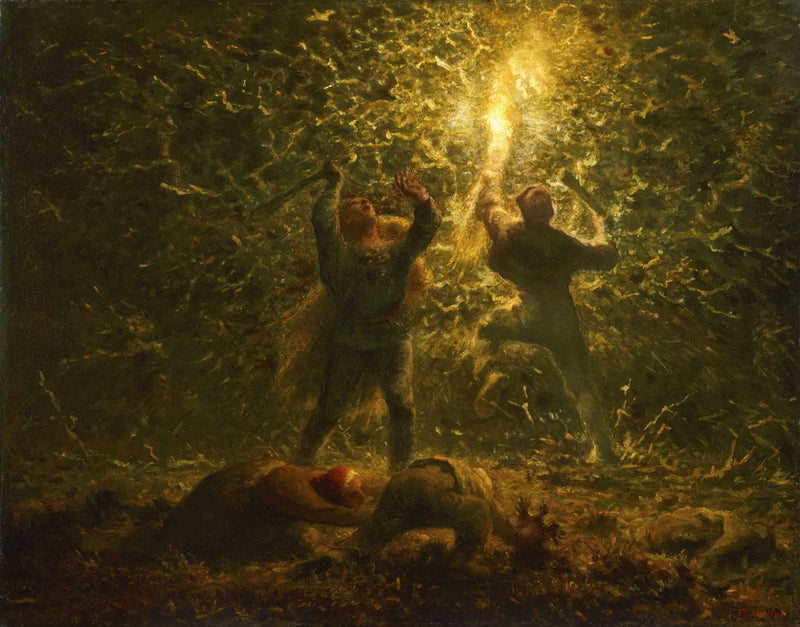 Nachtvogeljagd - Jean-François Millet