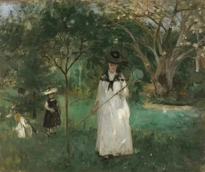 Schmetterlingsjagd - Berthe Morisot